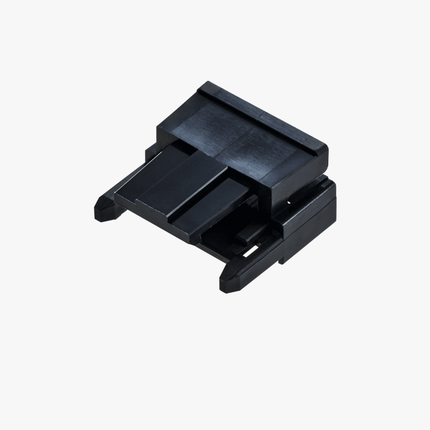 LED POWER Series 1.0Pitch 8Pin 4.6Height FFC Connector Housing Black