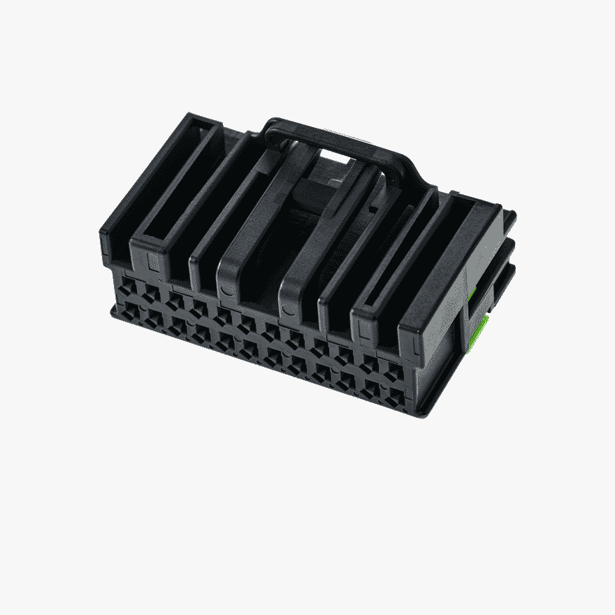 025 II 24Pin female Connector Black