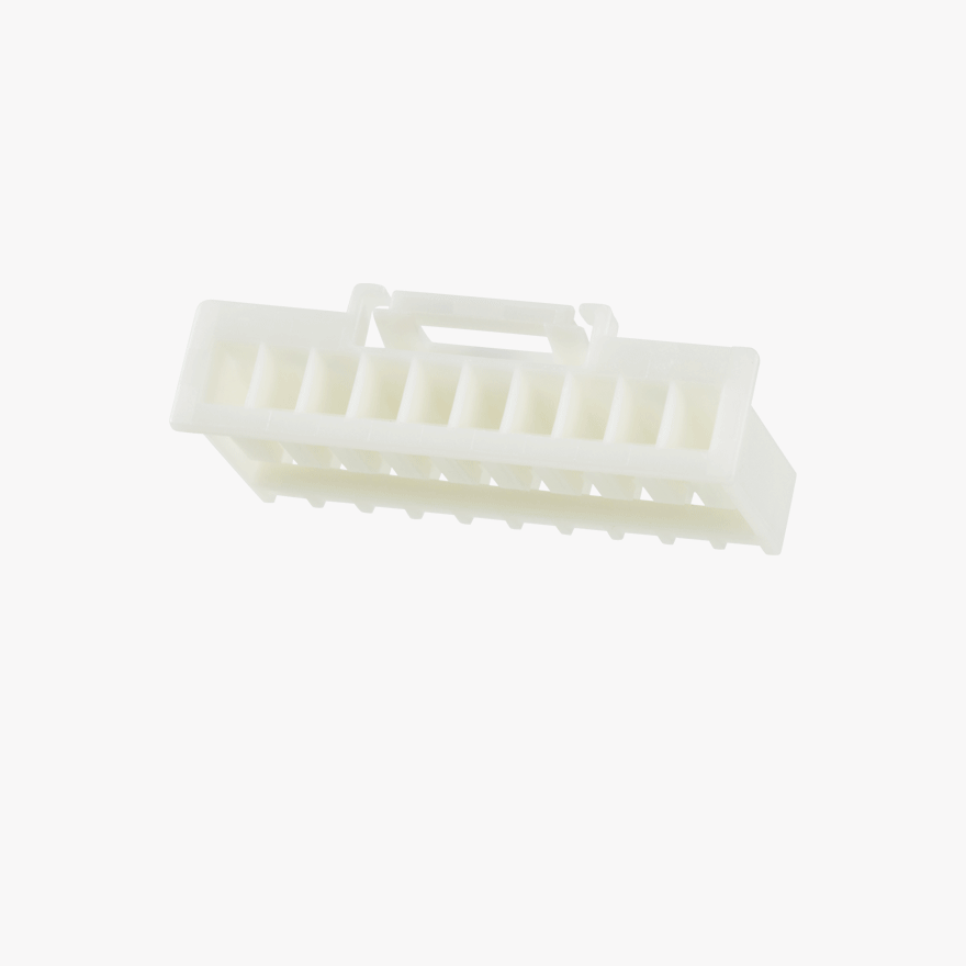 020 Small Blistering Less 10Pin Female Connector Natural - UJU ELECTRONICS