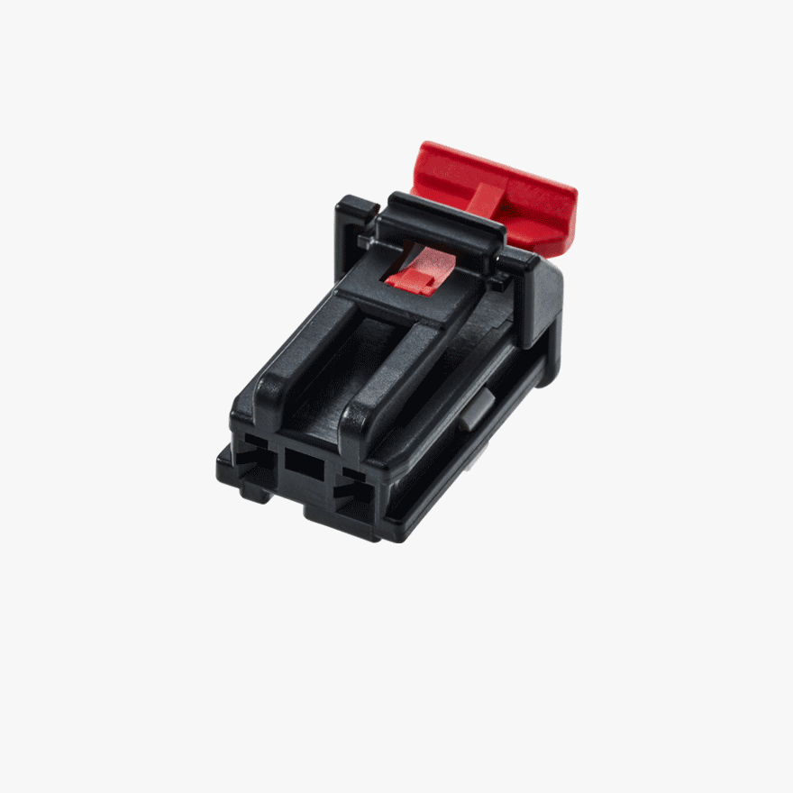 020 Double Lock & CPA 2Pin Female Connector Black Global ver