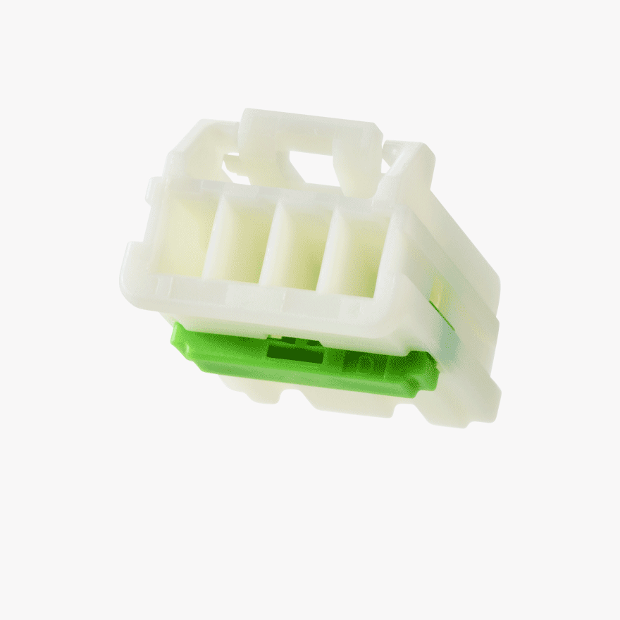 020 Double Lock 4Pin Female Connector Natural - UJU ELECTRONICS