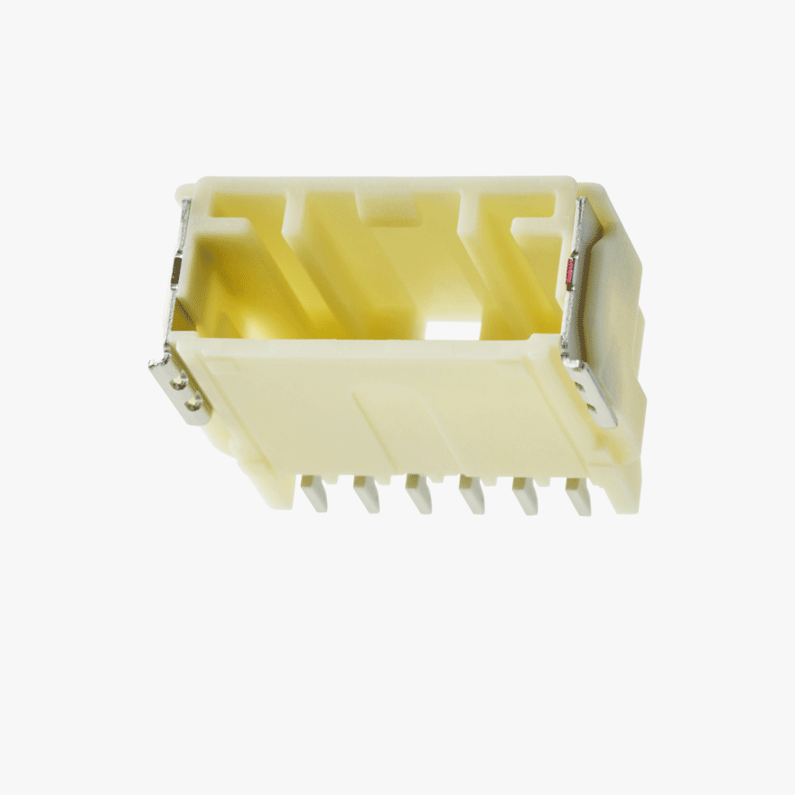 ㅇㅅㅇ様 020 Double Lock 6Pin Male Connector Horizontal Natural SMT
