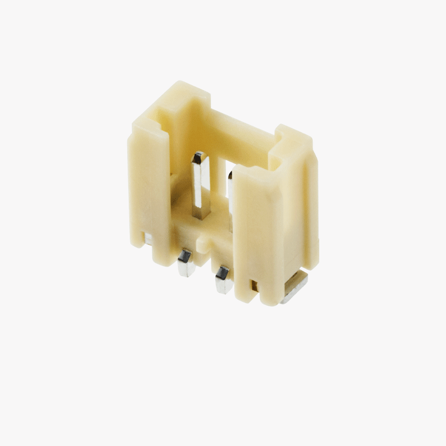 015 2pin Male Connector Vertical Natural SMT type