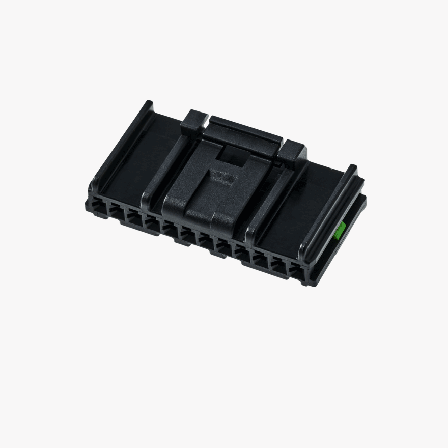020 Double Lock 12Pin Female Connector Black Global ver.