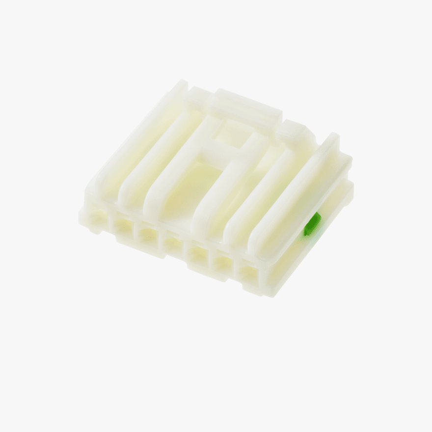 020 Double Lock 7Pin Female Connector Natural