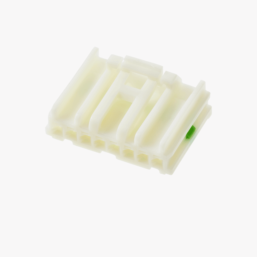 020 Double Lock 8Pin Female Connector Natural Global ver.