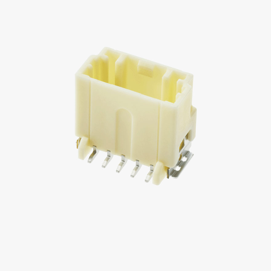 020 Double Lock 5Pin Male Connector Vertical Natural SMT type Global ver.