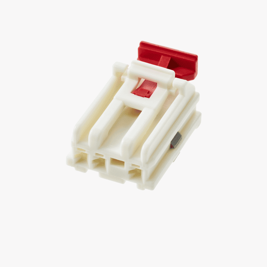 020 Double Lock & CPA 3Pin Female Connector Natural