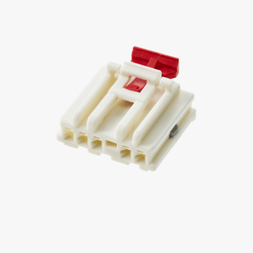020 Double Lock & CPA 5Pin Female Connector Natural