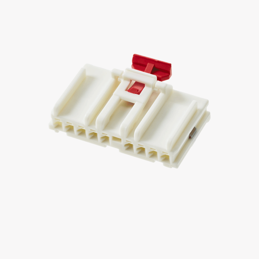 020 Double Lock & CPA 7Pin Female Connector Natural