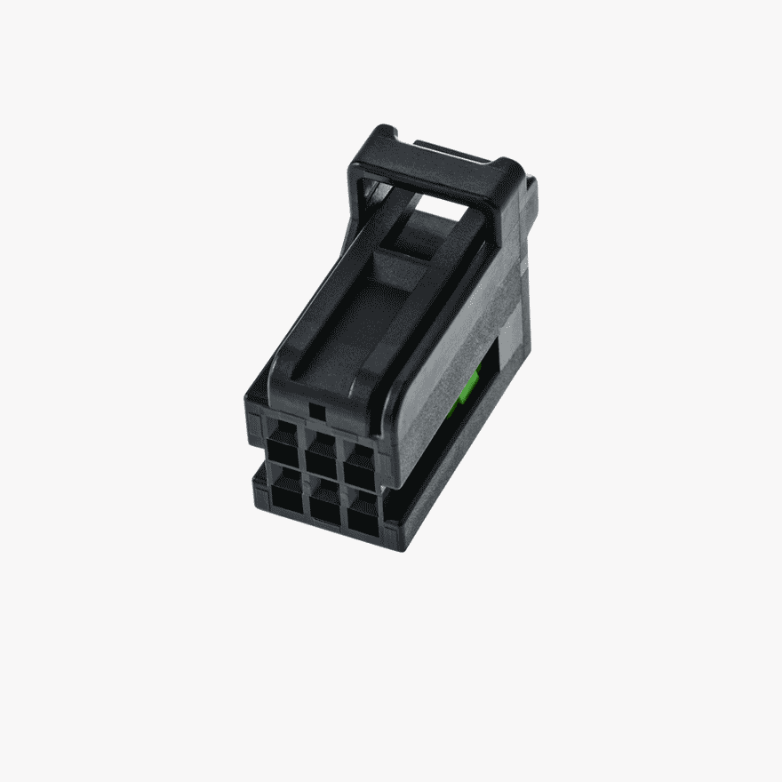 025 II 6Pin female Connector Black
