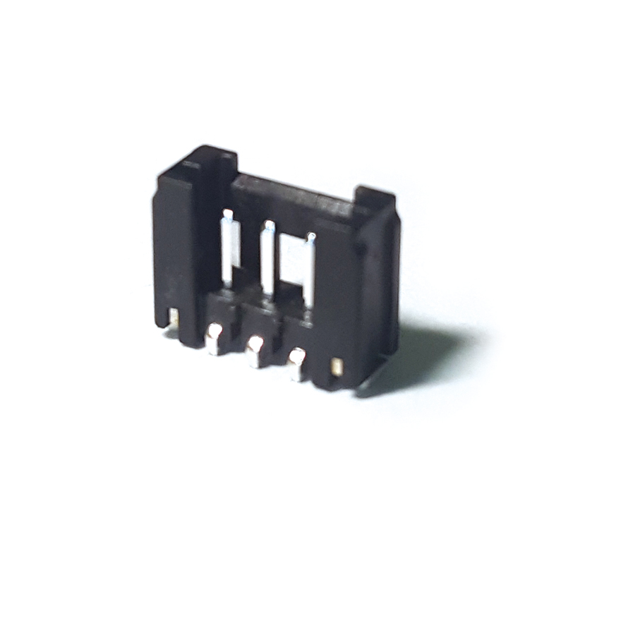015 3pin Male Connector Vertical Black SMT type